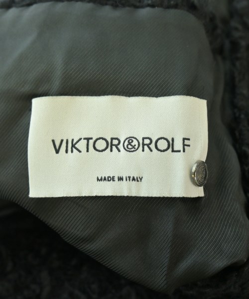 VIKTOR&ROLF（ヴィクター＆ロルフ）ステンカラーコート 黒 サイズ:40(M位) レディース/2200705775014