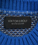 VIKTOR&ROLF（ヴィクター＆ロルフ）ニット・セーター 青 サイズ:48(L位) メンズ/2200704297104