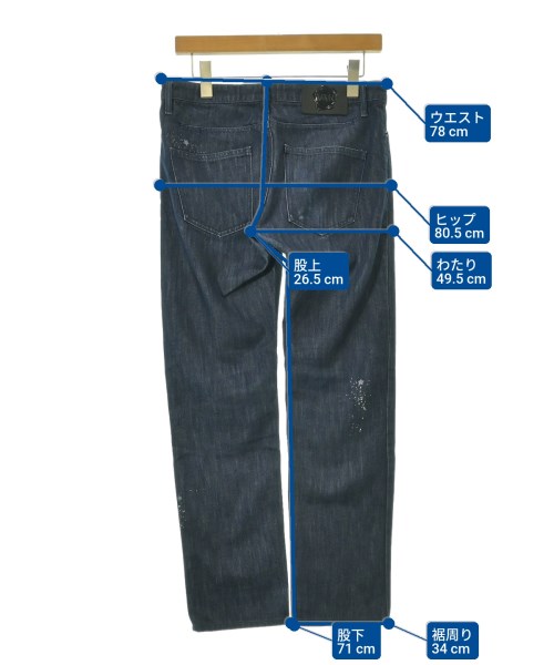 VIKTOR&ROLF（ヴィクター＆ロルフ）デニムパンツ 青 サイズ:44(S位) メンズ/2200664620073