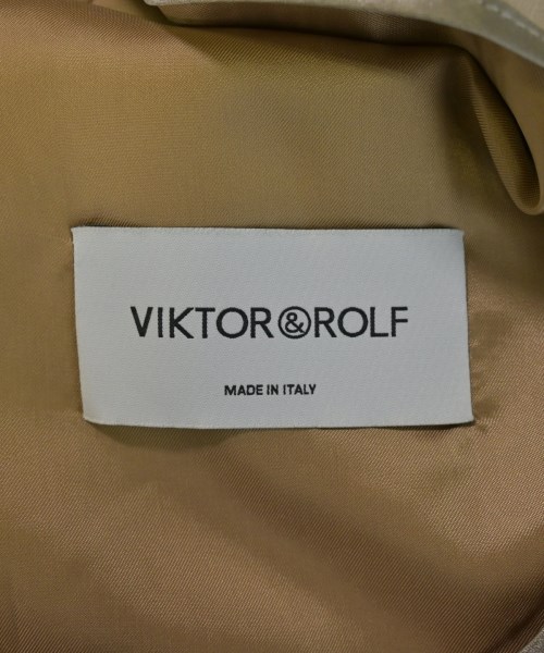 VIKTOR&ROLF（ヴィクター＆ロルフ）ノーカラージャケット ベージュ サイズ:40(M位) レディース/2200735973114
