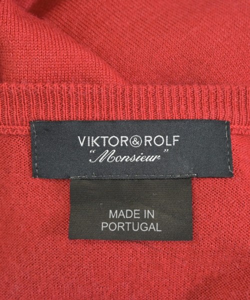 VIKTOR&ROLF（ヴィクター＆ロルフ）ニット・セーター 赤 サイズ:48(L位) メンズ/2200691416410