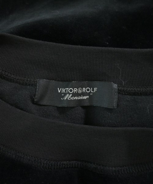 VIKTOR&ROLF（ヴィクター＆ロルフ）スウェット 黒 サイズ:46(M位) メンズ/2200691464626