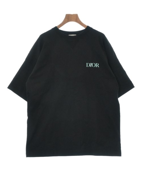 Dior HOMME ディオールオム クリスチャンディオール立体縫製黒Tシャツ着丈約68㎝