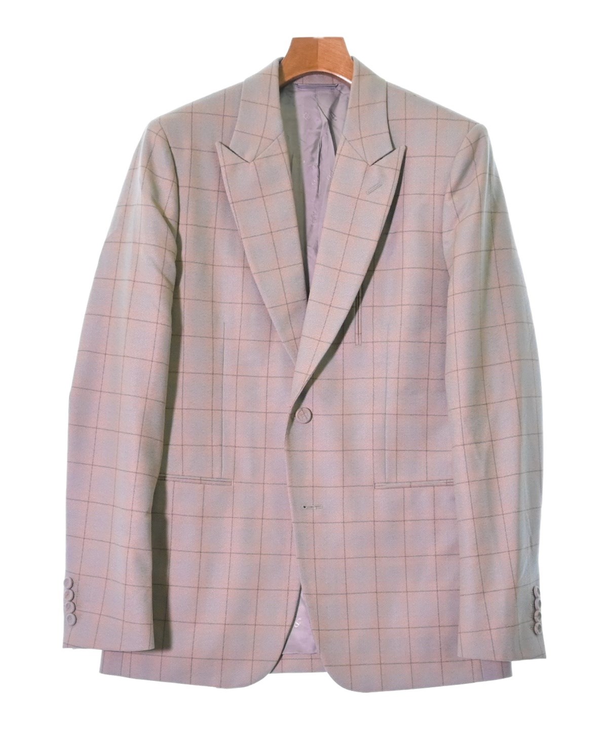 美品　ディオールオム　ダブルジャケット　カシミヤ100% ベージュ　48 L Dior Homme（ディオールオム）テーラードジャケット ベージュ サイズ