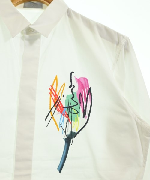 Dior Homme（ディオールオム）カジュアルシャツ 白 サイズ:39(S位) メンズ/2200635061072