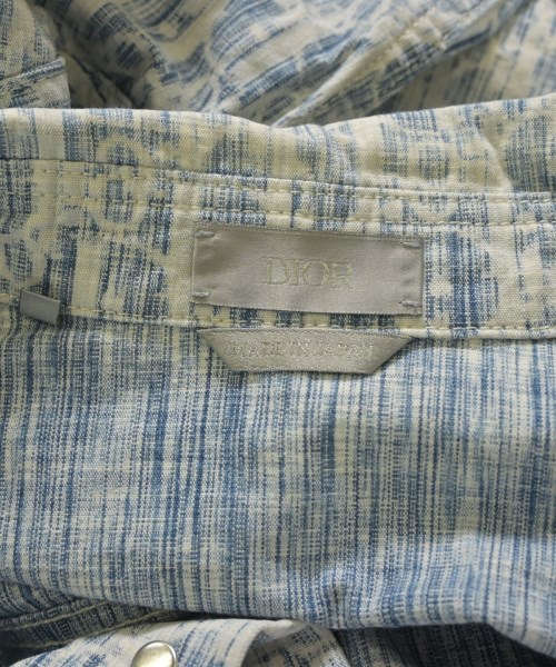 Dior Homme（ディオールオム）カジュアルシャツ 青 サイズ:39(M位) メンズ/2200637331128
