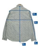 Dior Homme（ディオールオム）カジュアルシャツ 青 サイズ:39(M位) メンズ/2200637331128
