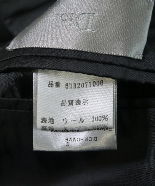 Dior Homme（ディオールオム）テーラードジャケット 黒 サイズ:48(L位) メンズ/2200567529152