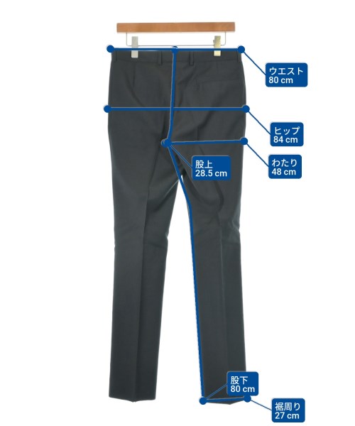 Dior Homme（ディオールオム）スラックス 黒 サイズ:46(M位) メンズ/2200567529169