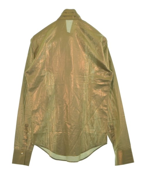 Dior Homme（ディオールオム）ドレスシャツ ゴールド サイズ:38(S位) メンズ/2200594035312