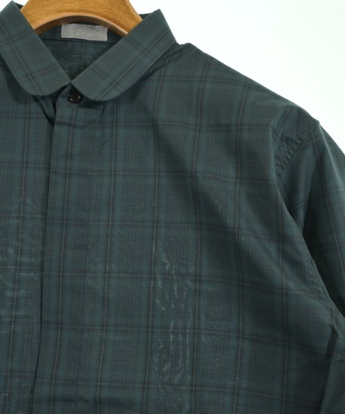 Dior Homme（ディオールオム）カジュアルシャツ 緑 サイズ:39(M位) メンズ/2200594035350