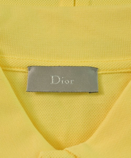 Dior Homme（ディオールオム）ポロシャツ 黄 サイズ:S メンズ/2200594035855