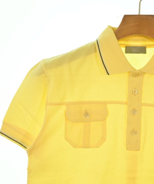 Dior Homme（ディオールオム）ポロシャツ 黄 サイズ:S メンズ/2200594035855