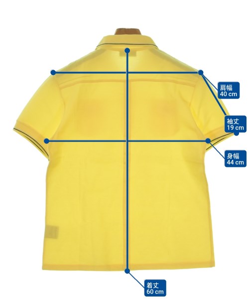 Dior Homme（ディオールオム）ポロシャツ 黄 サイズ:S メンズ/2200594035855