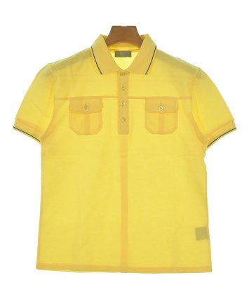 Dior Homme（ディオールオム）ポロシャツ 黄 サイズ:S メンズ