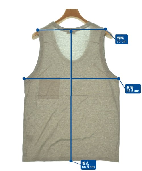 Dior Homme（ディオールオム）タンクトップ グレー サイズ:L メンズ/2200594035862