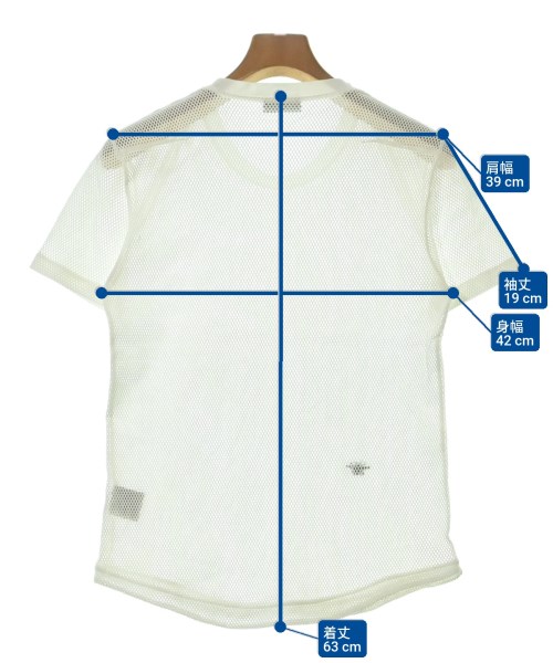 Dior Homme（ディオールオム）Tシャツ・カットソー 白 サイズ:S メンズ/2200594329121