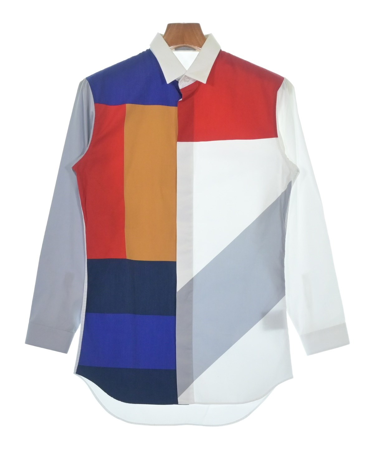 『DIOR HOMME』ディオール オム (37) シャンブレーシャツ Dior Homme（ディオールオム）カジュアルシャツ 白 サイズ:37(XS位