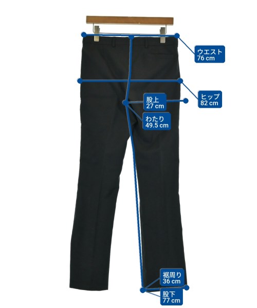 Dior Homme（ディオールオム）スラックス 紺 サイズ:42(XS位) メンズ/2200639223056