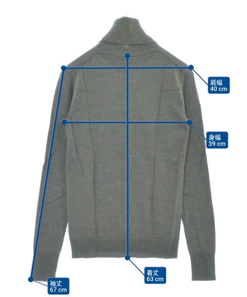 Dior Homme（ディオールオム）ニット・セーター グレー サイズ:-(S位) メンズ/2200639223094