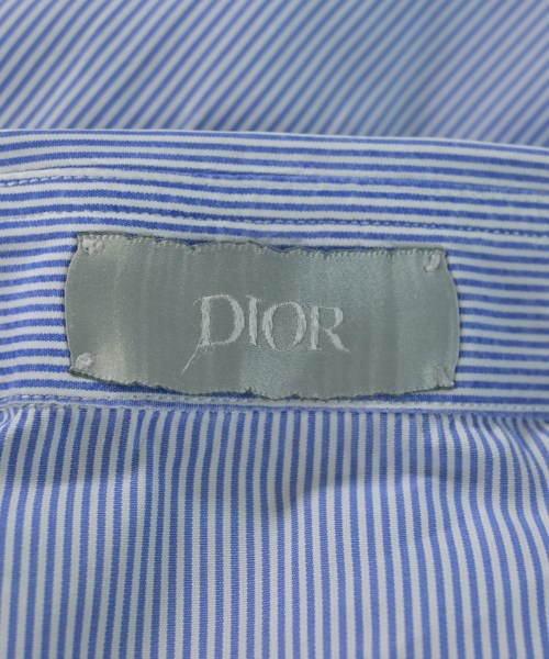 Dior Homme（ディオールオム）カジュアルシャツ 青 サイズ:40(L位) メンズ/2200625303199