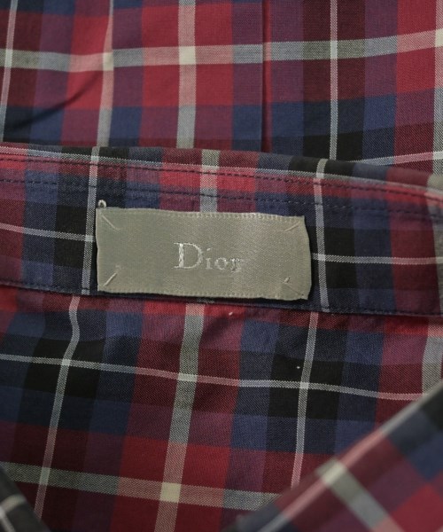 Dior Homme（ディオールオム）ドレスシャツ 赤 サイズ:40(L位) メンズ/2200625303267