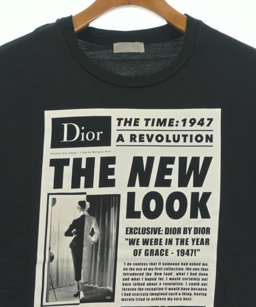 Dior Homme（ディオールオム）Tシャツ・カットソー 黒 サイズ:XS メンズ/2200625303328