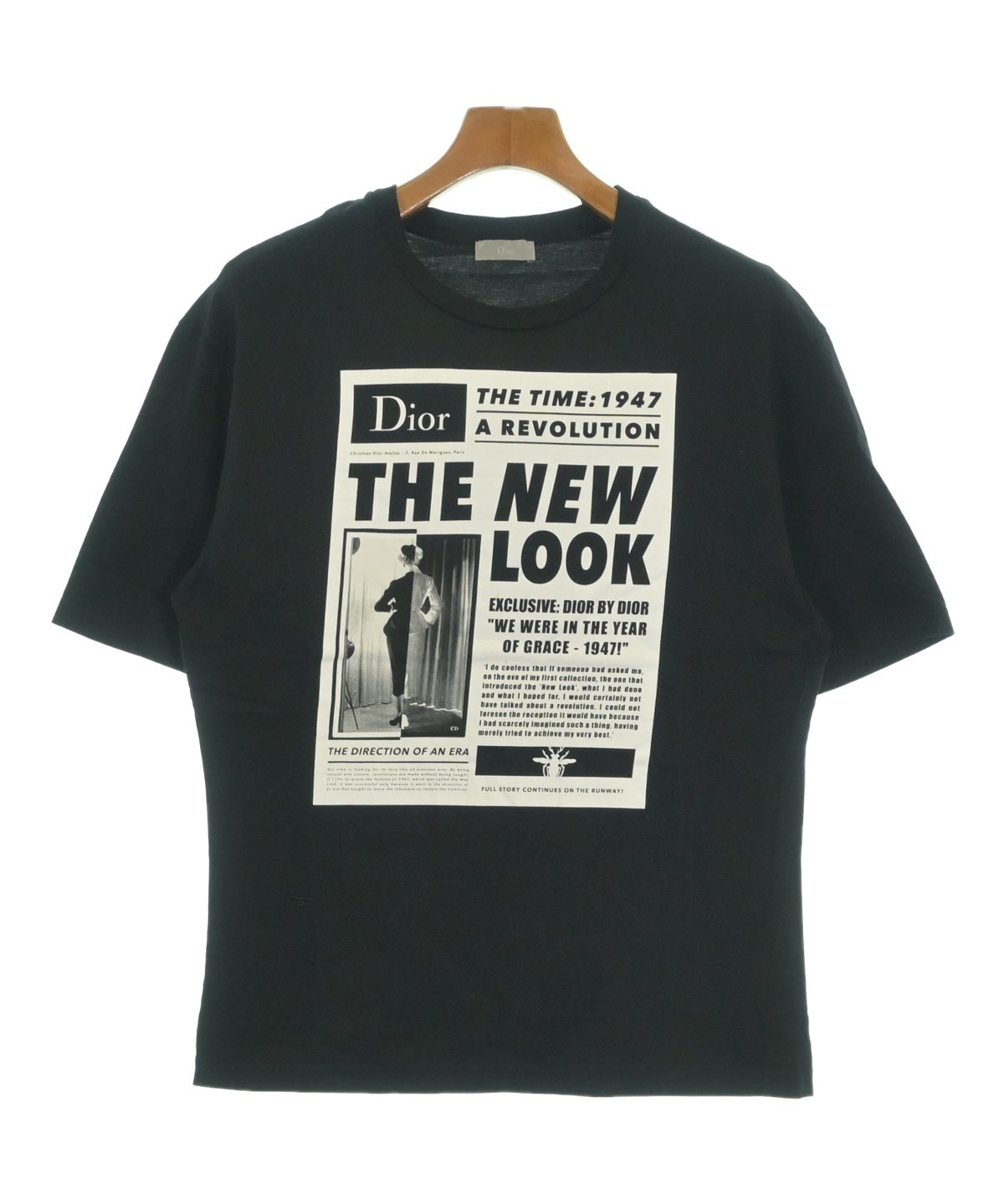 Dior Homme（ディオールオム）Tシャツ・カットソー 黒 サイズ:XS