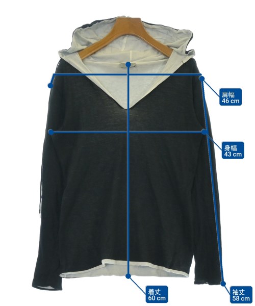 Dior Homme（ディオールオム）パーカー 黒 サイズ:XS メンズ/2200639733081