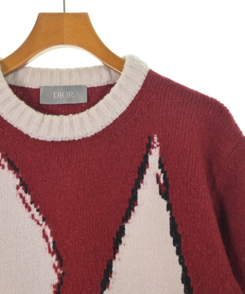 Dior Homme（ディオールオム）ニット・セーター 赤 サイズ:L メンズ/2200640502034