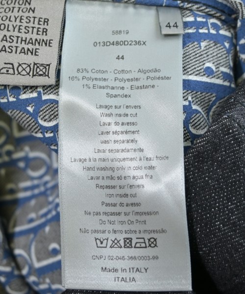 Dior Homme（ディオールオム）デニムジャケット 黒 サイズ:44(S位) メンズ/2200641700163