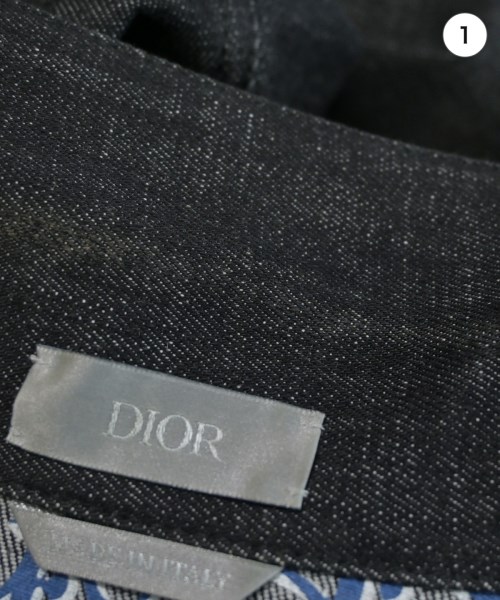 Dior Homme（ディオールオム）デニムジャケット 黒 サイズ:44(S位) メンズ/2200641700163