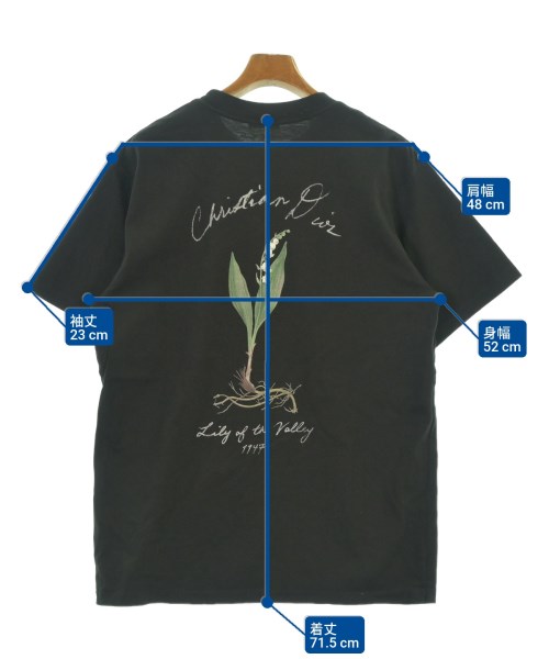 Dior Homme（ディオールオム）Tシャツ・カットソー 黒 サイズ:M メンズ/2200641794087