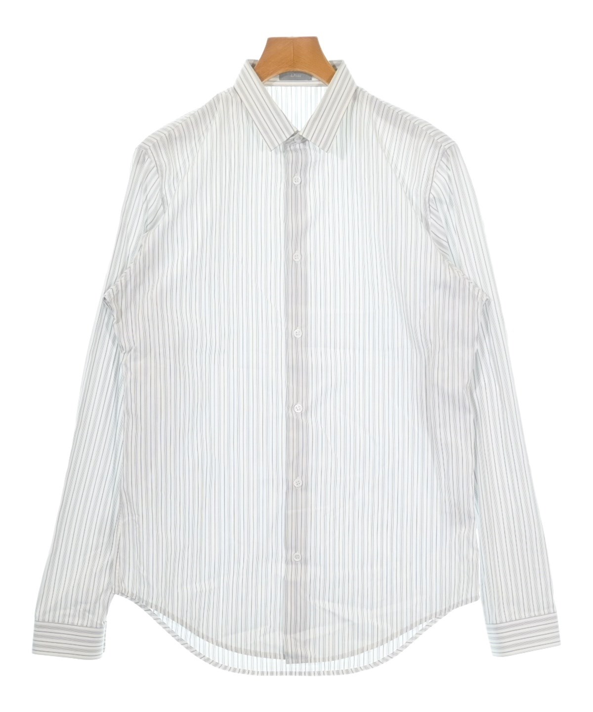 Dior Homme ディオールオム ドレスシャツ メンズ 【古着】【中古】 Dior Homme（ディオールオム）ドレスシャツ 白 サイズ:40(L位) メンズ