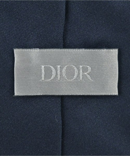 ほぼ未使用 ″DIOR HOMME″ ディオールオム 細身 ネイビーソリッド