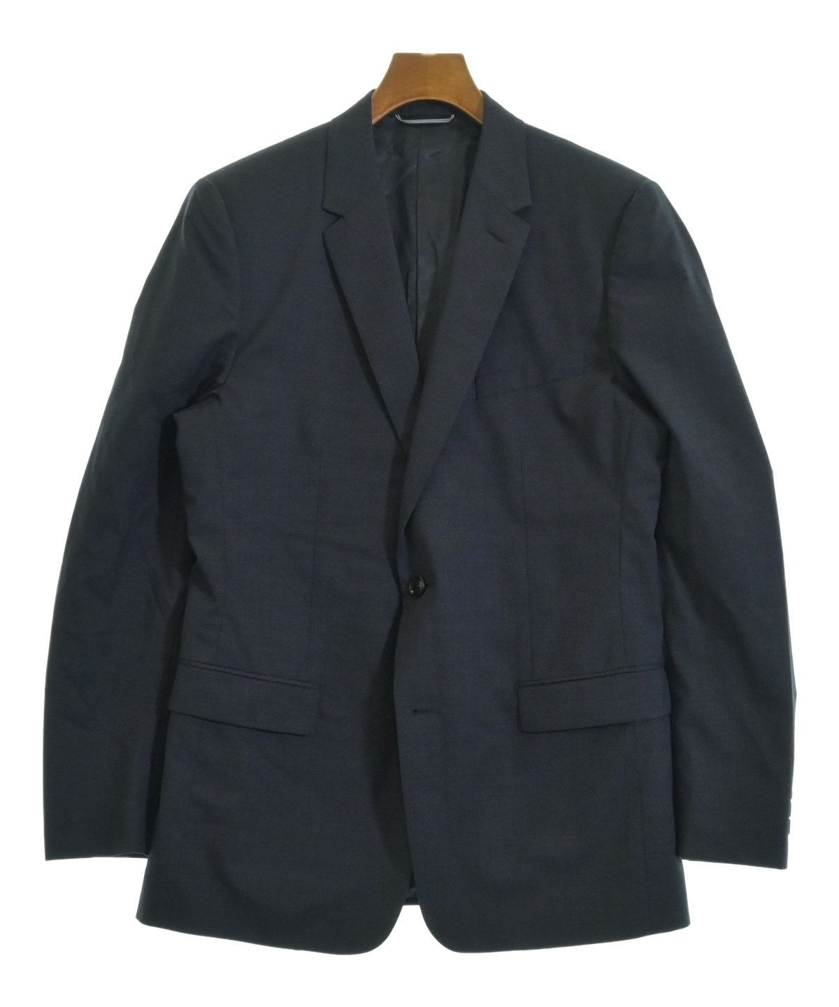 Dior HOMME 現行タグ 2B 裏地CDロゴ テーラードジャケット 52 Dior Homme（ディオールオム）テーラードジャケット 紺 サイズ:52R(XXL