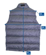 Dior Homme（ディオールオム）ダウンジャケット/ダウンベスト 青 サイズ:48(L位) メンズ/2200585111056