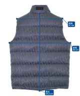 Dior Homme（ディオールオム）ダウンジャケット/ダウンベスト グレー サイズ:44(S位) メンズ/2200586983027