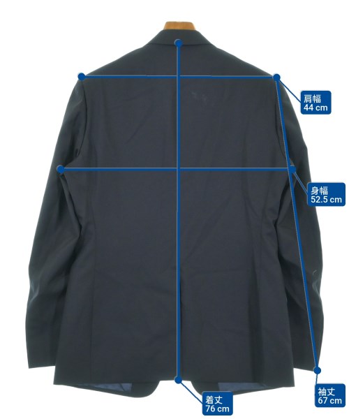 Dior Homme（ディオールオム）テーラードジャケット 紺 サイズ:50(XL位) メンズ/2200626272012