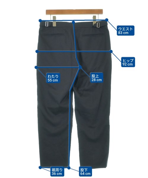 Dior Homme（ディオールオム）スラックス 紺 サイズ:50(XL位) メンズ/2200626272029