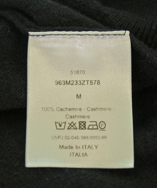 Dior Homme（ディオールオム）カーディガン 黒 サイズ:M メンズ/2200626286026