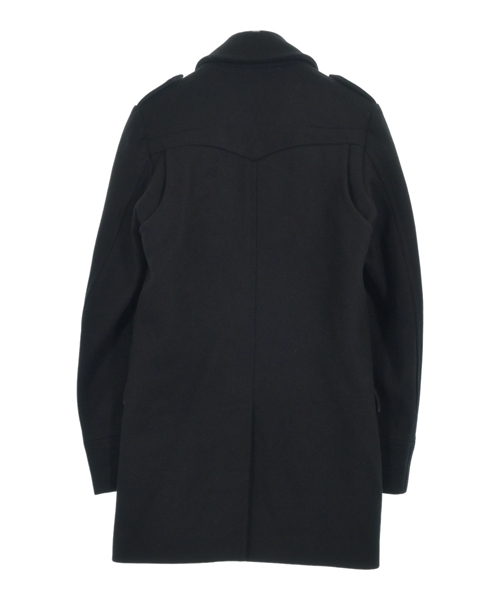Dior Homme（ディオールオム）ピーコート 黒 サイズ:44(S位) メンズ/2200627361043