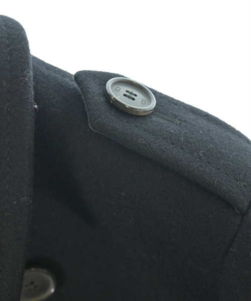 Dior Homme（ディオールオム）ピーコート 黒 サイズ:44(S位) メンズ/2200627361043