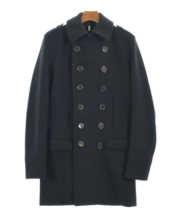 Dior Homme（ディオールオム）ピーコート 黒 サイズ:44(S位) メンズ