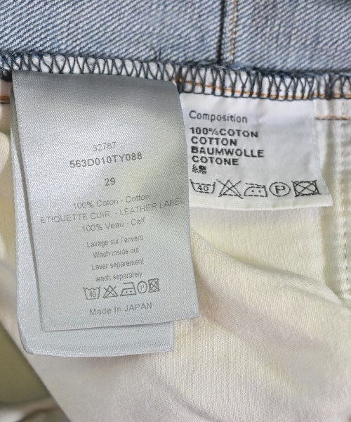 Dior Homme（ディオールオム）デニムパンツ 青 サイズ:29(S位) メンズ/2200612837010