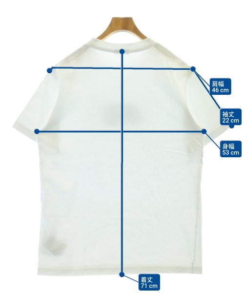 Dior Homme（ディオールオム）Tシャツ・カットソー 白 サイズ:S メンズ/2200626521059