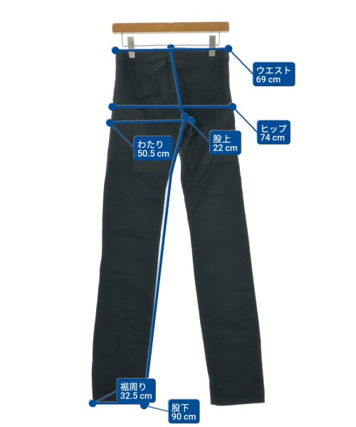 Dior Homme（ディオールオム）デニムパンツ 黒 サイズ:26(XS位) メンズ/2200630532188