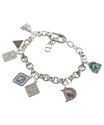 【美品】DIOR HOMME ディオールオム クリア アクリル バングル Dior Homme（ディオールオム）ブレスレット・バングル シルバー サイズ