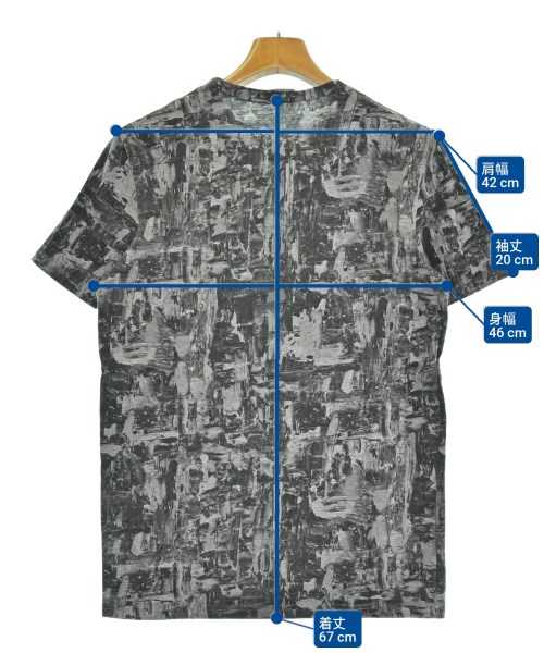 Dior Homme（ディオールオム）Tシャツ・カットソー グレー サイズ:XXS メンズ/2200633555306