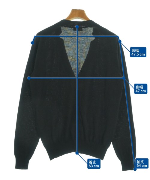 Dior Homme（ディオールオム）カーディガン 黒 サイズ:-(M位) メンズ/2200590792028
